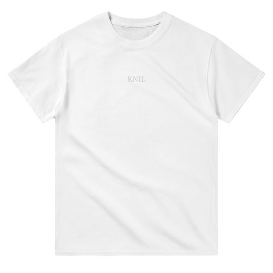 Classic Tee White / White